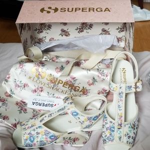 Loveshackfancy x superga sandals 37